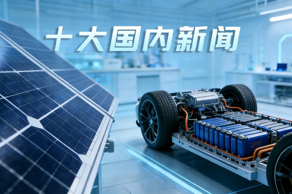 2025年電池新能源行業十大國內新聞：破局重塑 智勝未來