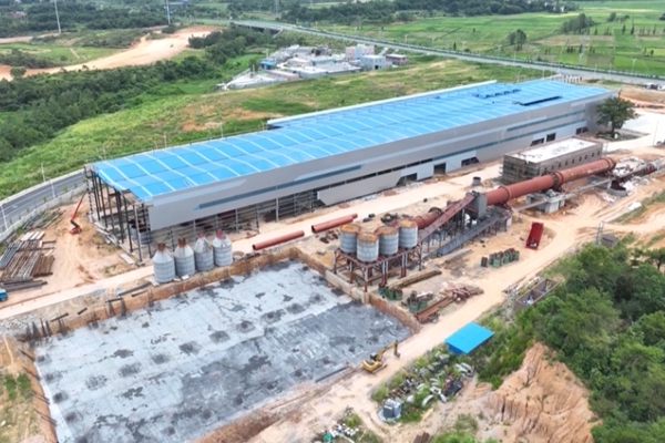 總投資12.8億！江西新余一電池原材料項目即將試產