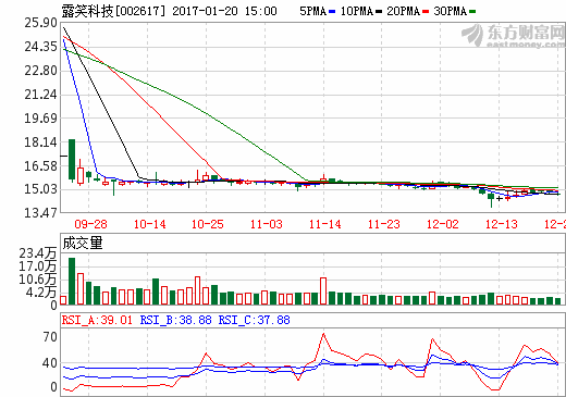 重組告吹 露笑科技布局新能源懸了 重組告吹 露笑科技布局新能源懸了