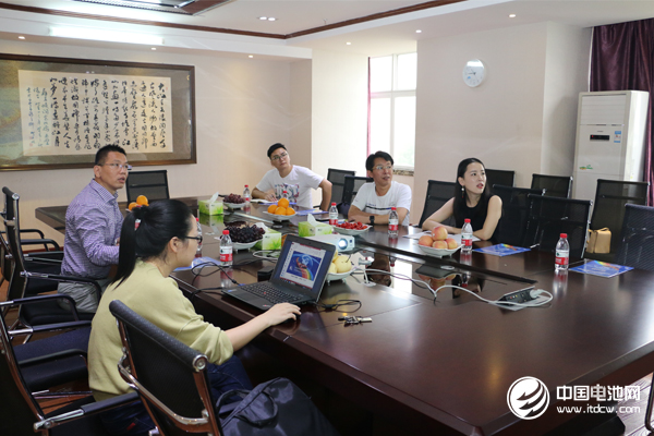 中國電池網一行與惠強新材相關領導交流座談 中國電池網一行與惠強新材相關領導交流座談