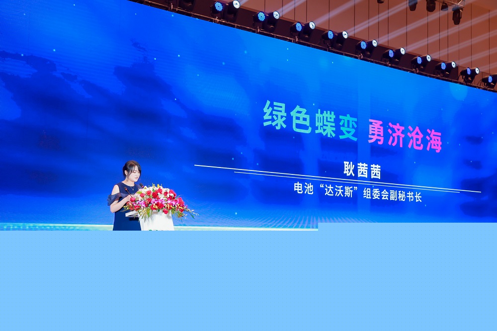 電池“達沃斯”組委會副秘書長耿茜茜