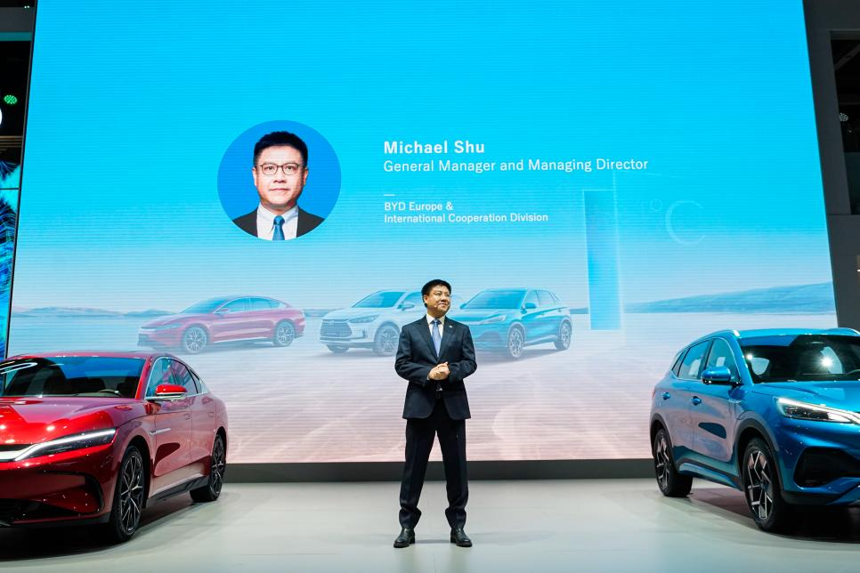 比亞迪攜三款電動(dòng)車型亮相巴黎車展 比亞迪攜三款電動(dòng)車型亮相巴黎車展